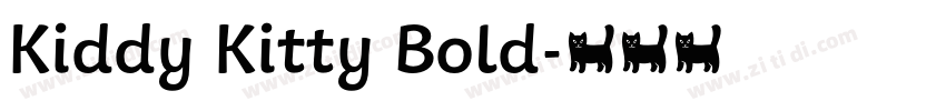 Kiddy Kitty Bold字体转换 Kiddy Kitty Bold字体转换